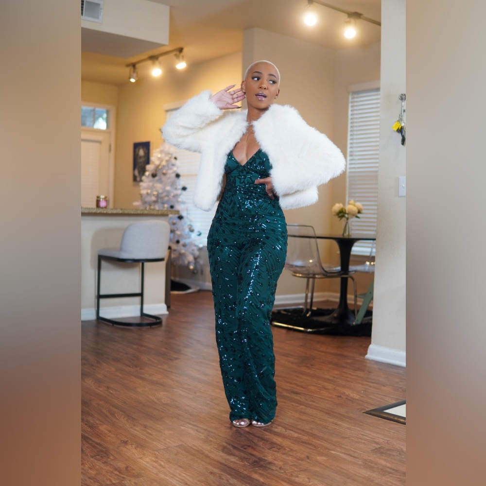 Sequin Jumpsuit